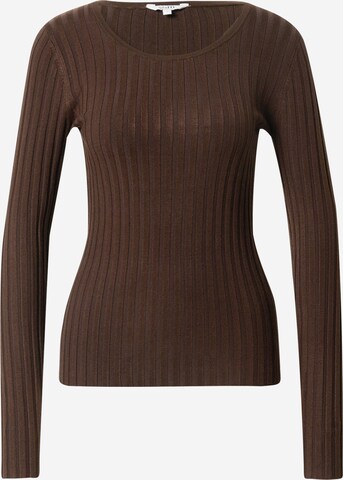 Pull-over mbym en marron : devant