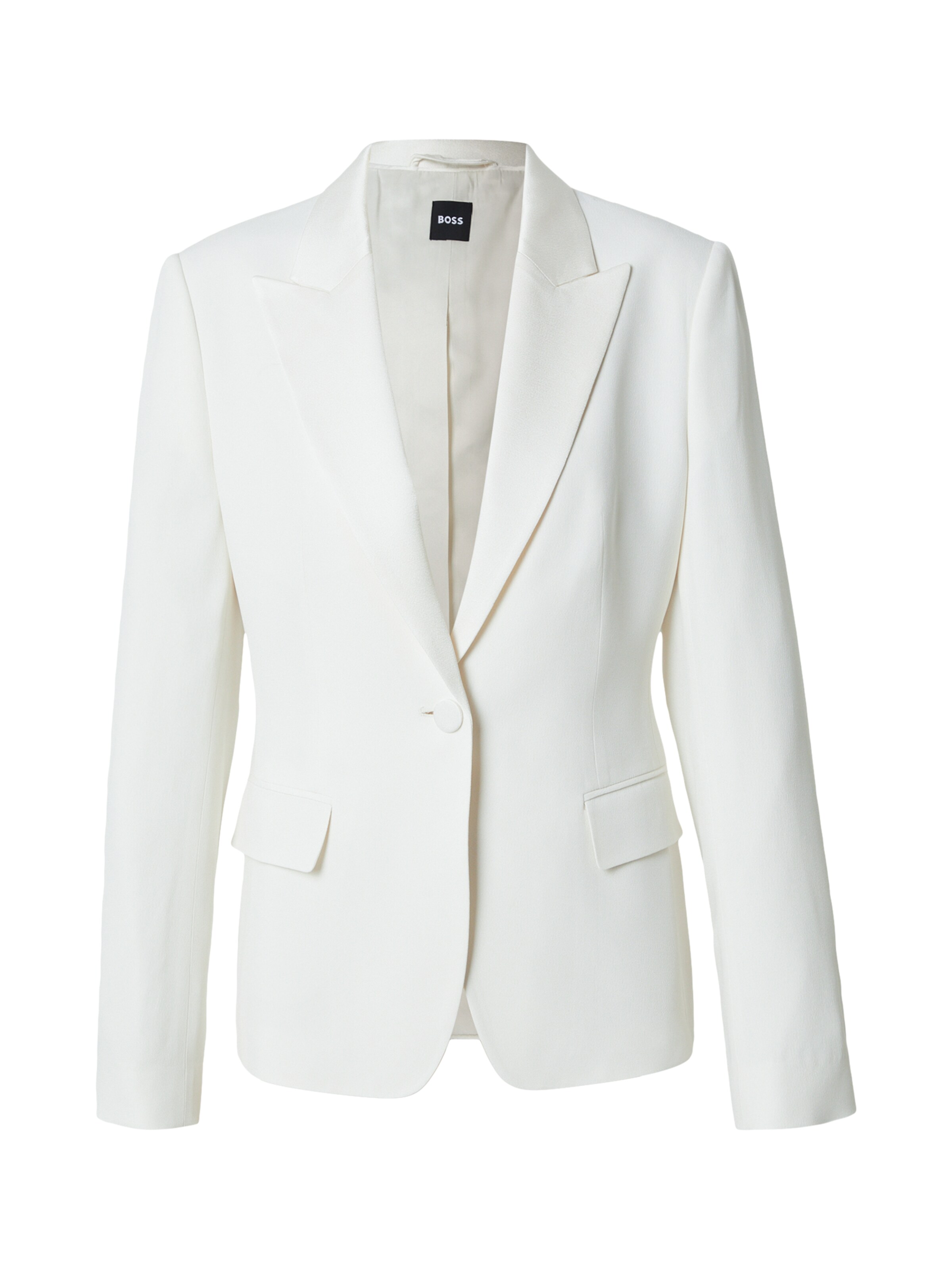 Blazer 'Jia_Tux' BOSS en blanc : devant