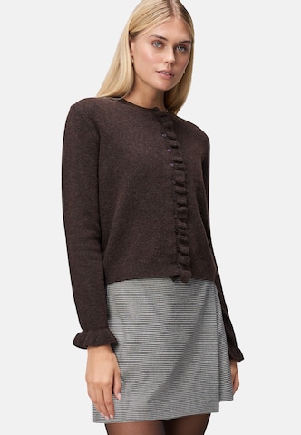 Cardigan zero en marron : devant