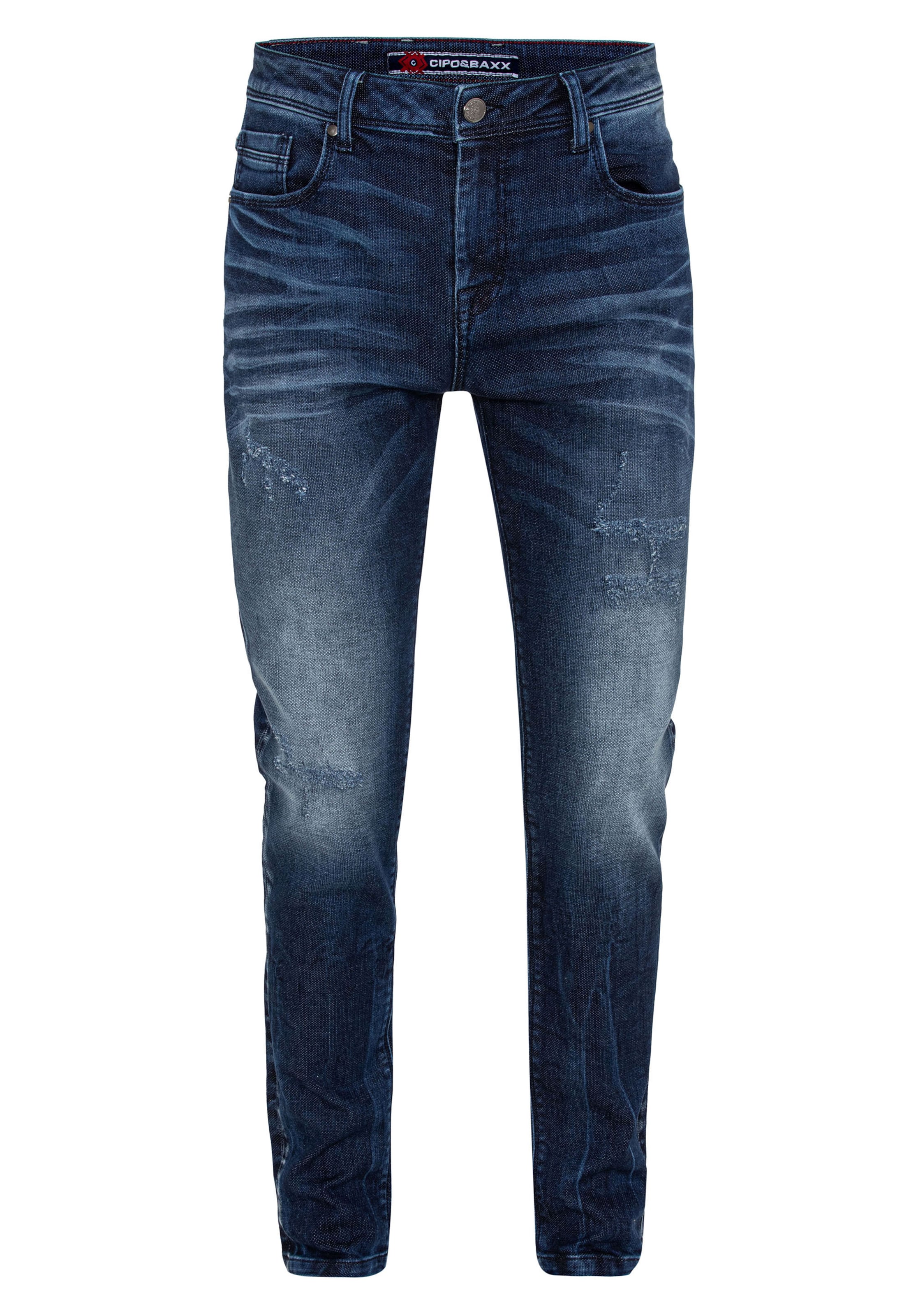 CIPO & BAXX Regular Jeans in Blau: Vorderseite