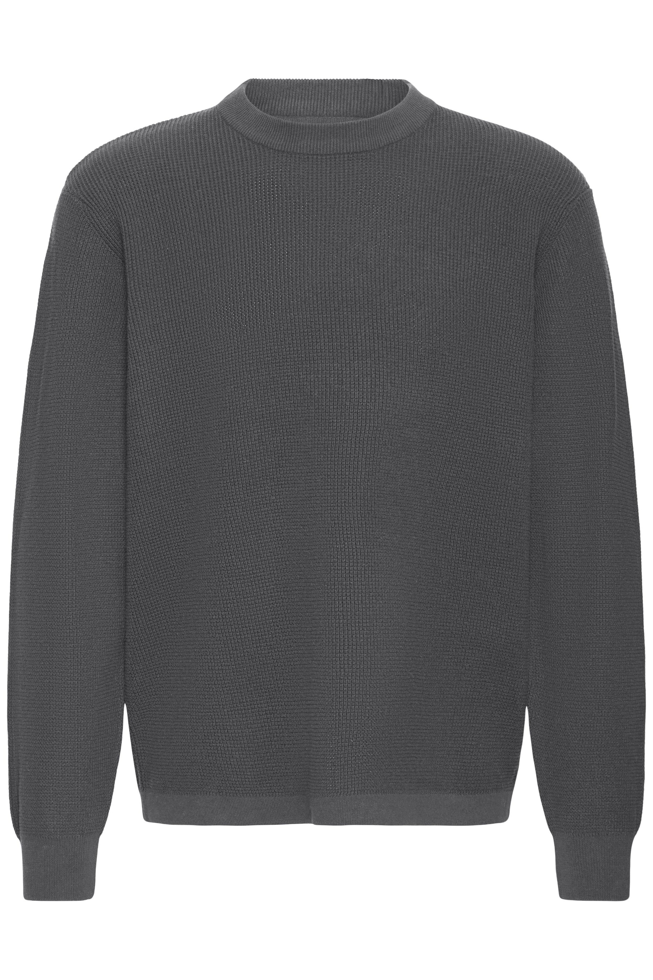 !Solid Pullover 'SDVIAN' in Grau: Vorderseite