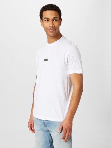 Maglietta 'JUST' di DIESEL in bianco: frontale