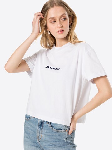 T-shirt 'Loretto' DICKIES en blanc : devant