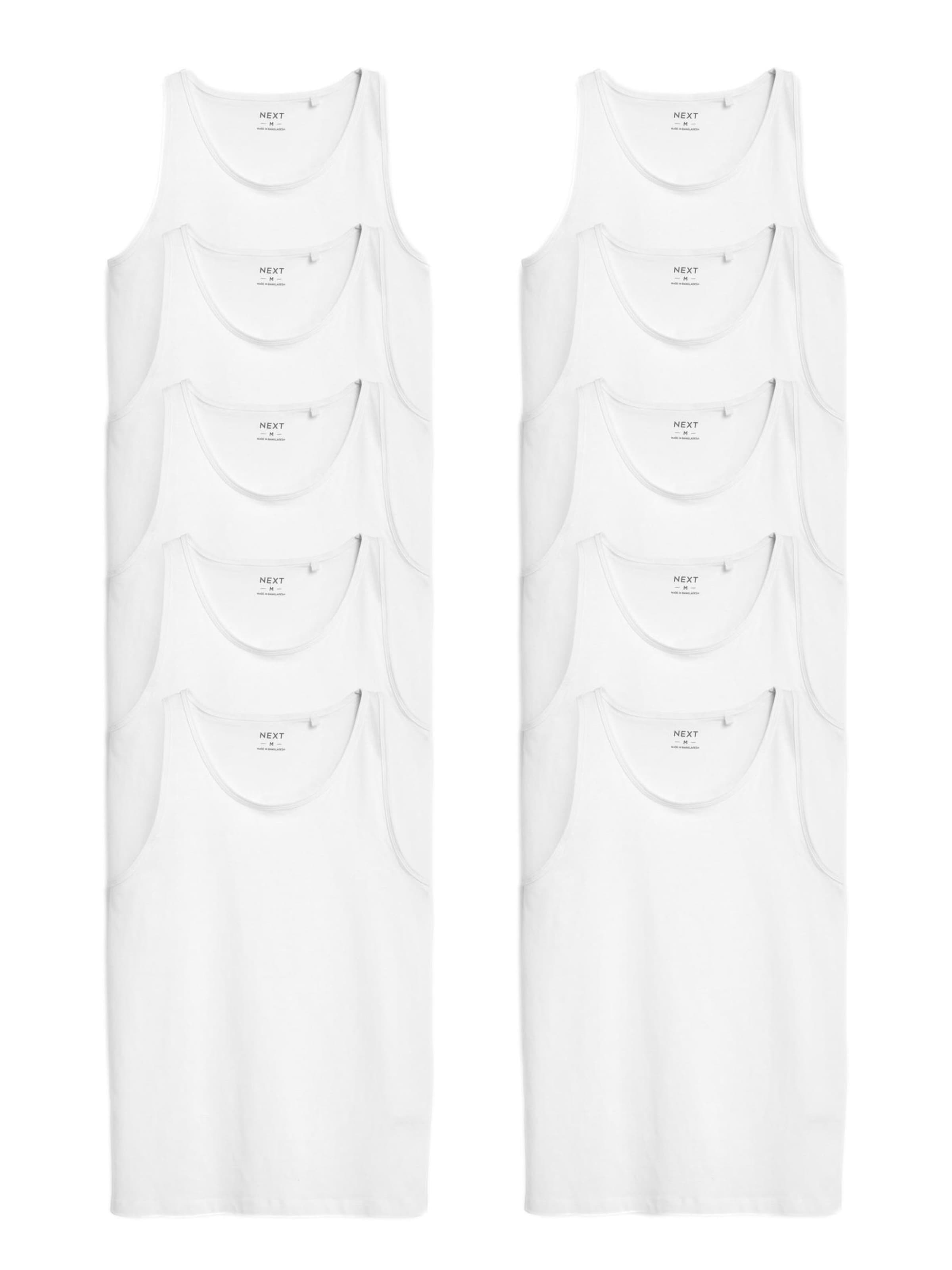 Next Φανέλα σε λευκό: μπροστά