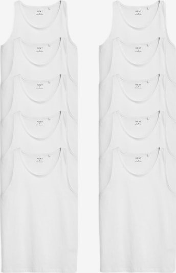 Apatiniai marškinėliai iš Next, spalva – balta, Prekių apžvalga