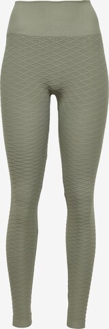 Leif Nelson Skinny Leggings in Groen: voorkant