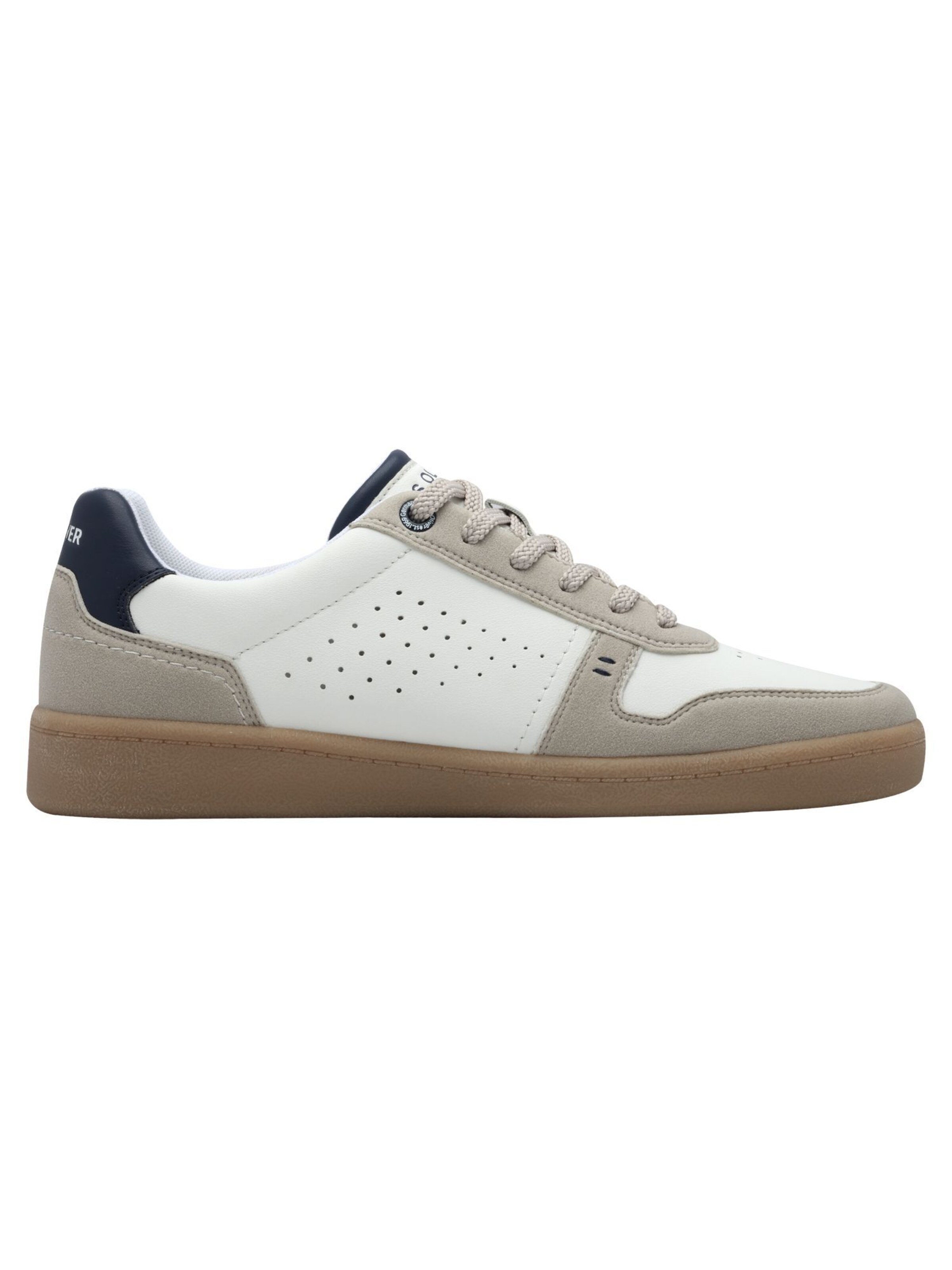 s.Oliver Platform trainers in White