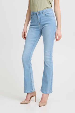 b.young - Bootcut Calças de ganga 'BYLola' em azul: frente