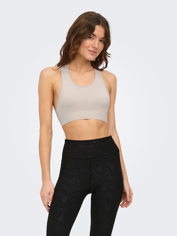 ONLY PLAY Обычный Спортивный бюстгальтер 'ONPDAISY' в Серый