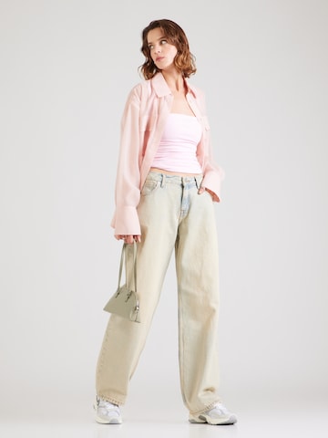 Loosefit Jean 'Hill' Dr. Denim en marron