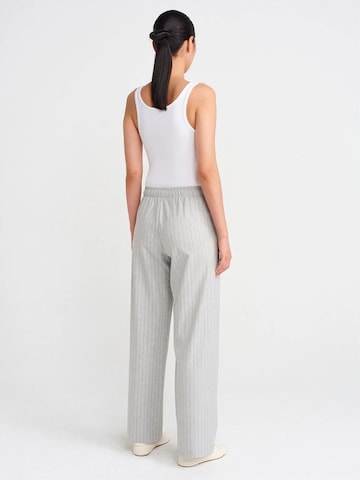 Dilvin Wide leg Broek in Grijs