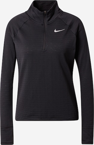 T-shirt fonctionnel 'Element' NIKE en noir : devant