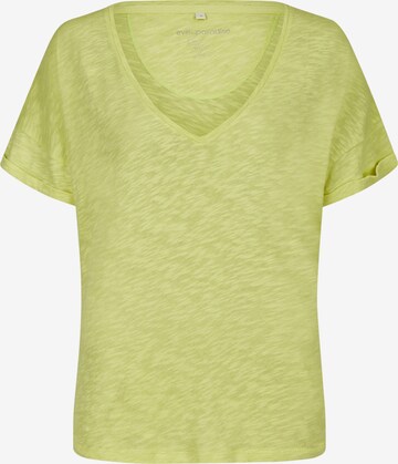 eve in paradise Shirt in Yellow: front