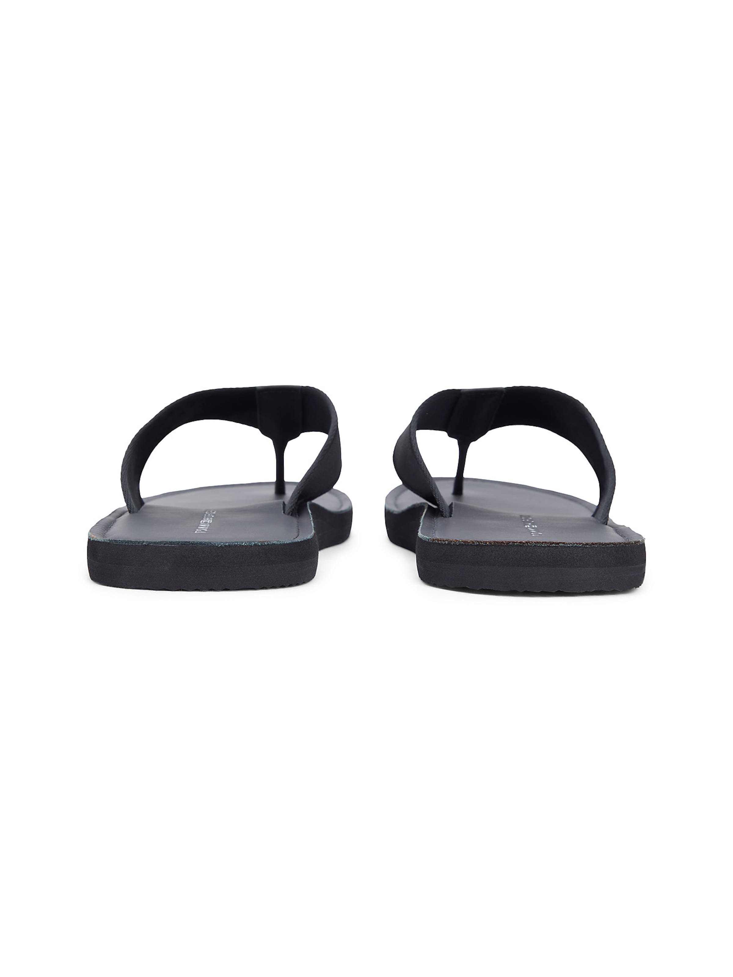 TOMMY HILFIGER Teenslippers in Zwart