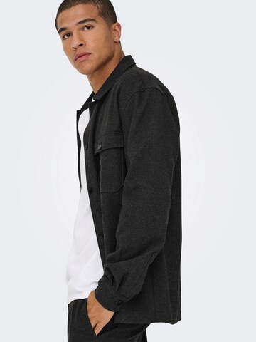 Veste mi-saison 'ONSMARK' Only & Sons en gris