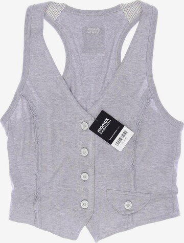 Marc Cain Vest in M in Grey: front