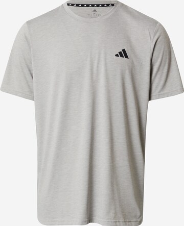 ADIDAS PERFORMANCE Sportshirt 'Train Essentials Comfort ' in Grau: predná strana