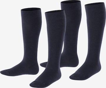 ESPRIT Socken 'Foot Logo 2-Pack' in Blau: Vorderseite