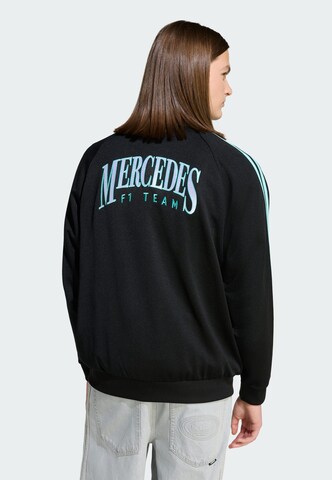 ADIDAS PERFORMANCE - Sudadera con cremallera deportiva 'Mercedes - AMG Petronas Formula One Team Las Vegas' en negro: frente