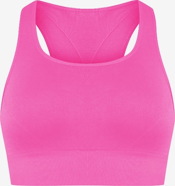 Smilodox Bralette Sports Bra 'Amy' in Pink: front