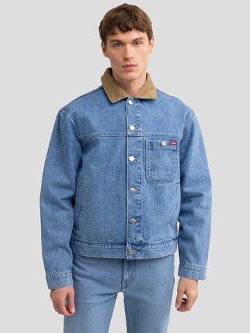 BIG STAR Tussenjas 'Nolan' in Blauw: voorkant