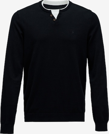 Salsa Jeans Pullover in Schwarz: Vorderseite