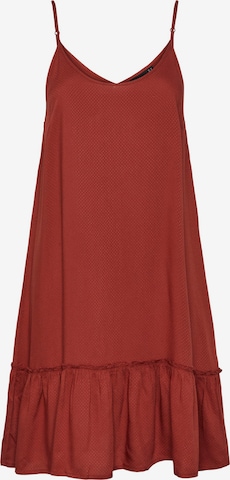 PIECES Summer Dress 'Laura' in Red: front