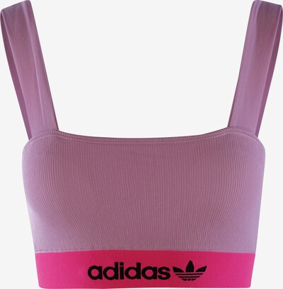 ADIDAS ORIGINALS Bustier ' Bralette Logo Rib ' in rosa, Produktansicht