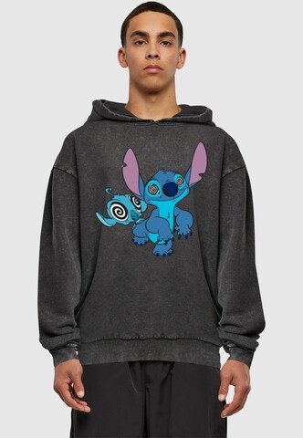 ABSOLUTE CULT Sweatshirt 'Lilo And Stitch - Hypnotized' in Schwarz: Vorderseite