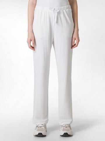 DEHA Regular Sports trousers in White: front