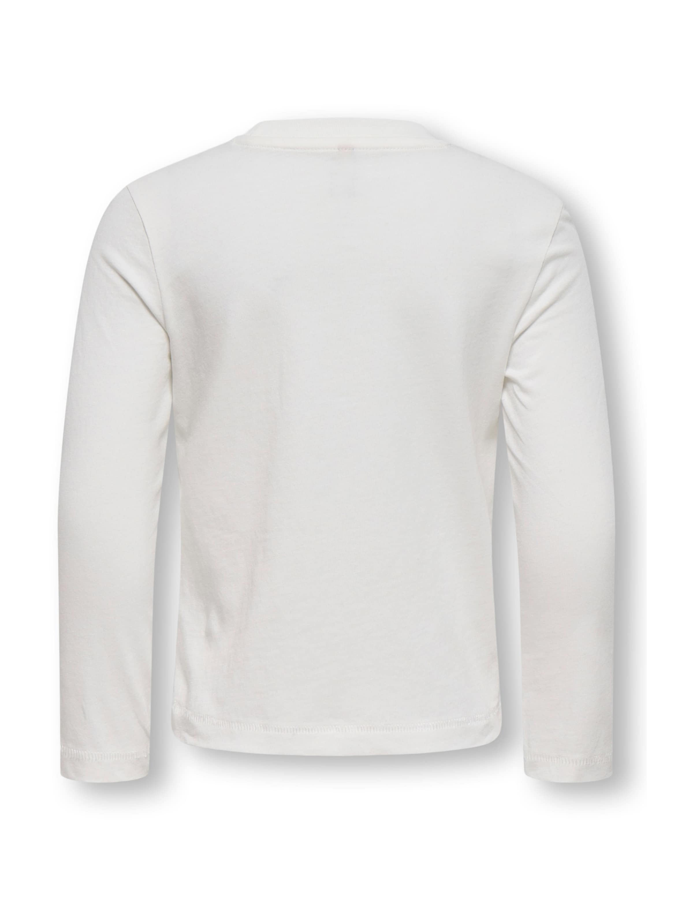 Tricou 'KMGFLEUR' de la Only Mini pe alb