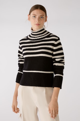 Pull-over OUI en noir : devant