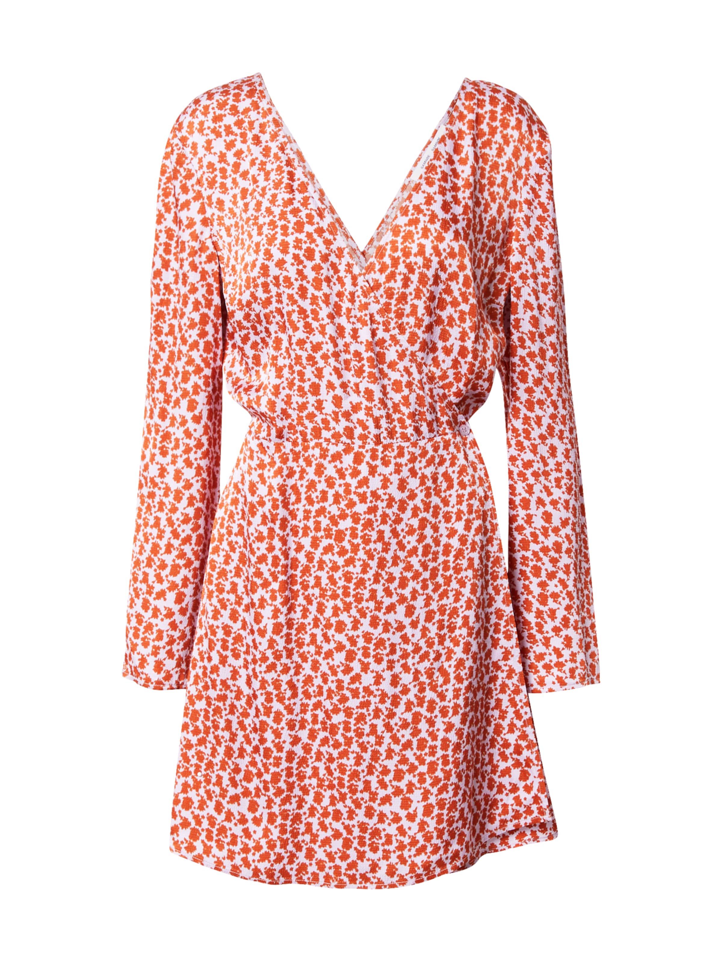 Robe 'ADELA' Samsøe Samsøe en orange : devant