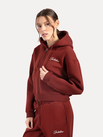 Smilodox Sweatjacke 'Enara' in Braun