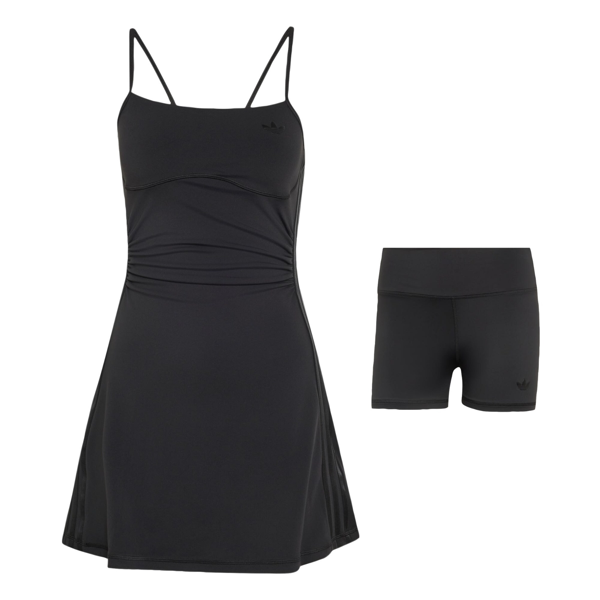ADIDAS PERFORMANCE - Vestido desportivo em preto: frente
