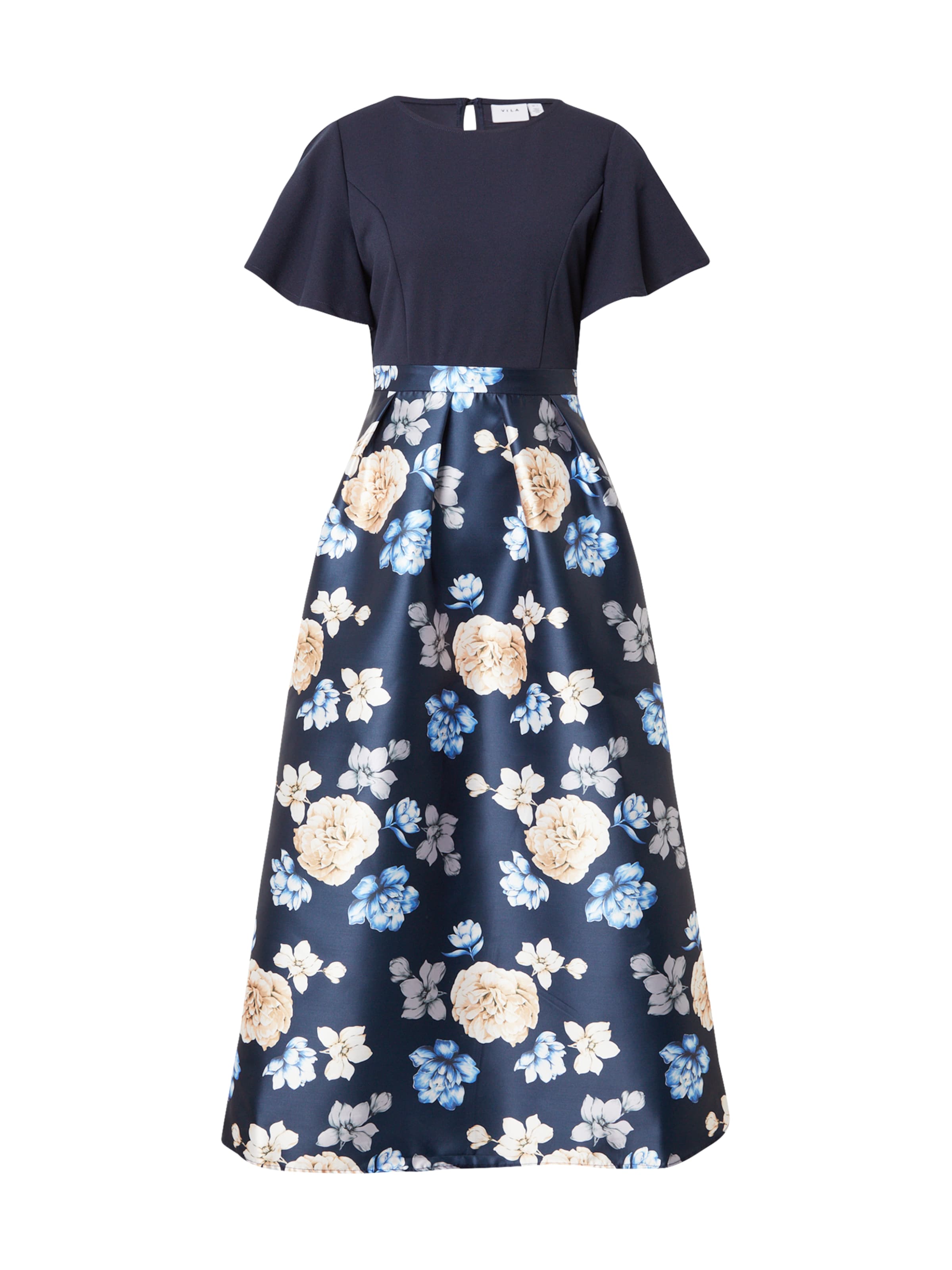 Robe VILA en bleu : devant