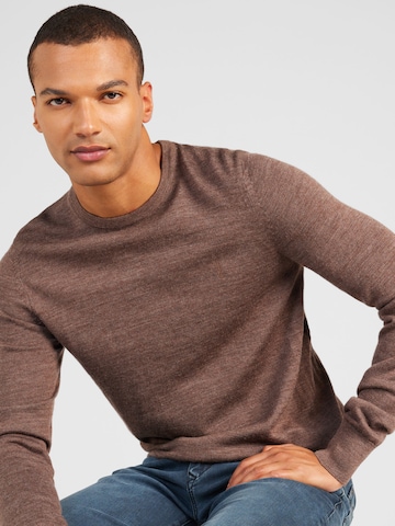 Bruun & Stengade Sweater 'Jupiter' in Brown