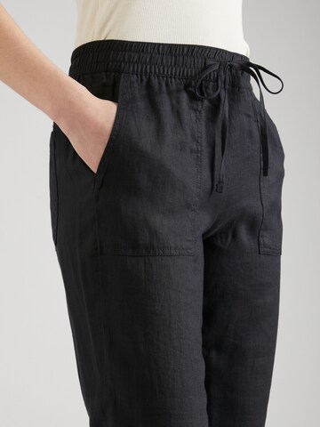 s.Oliver - Tapered Pantalón en negro