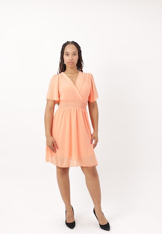 Elara Cocktailjurk in Oranje