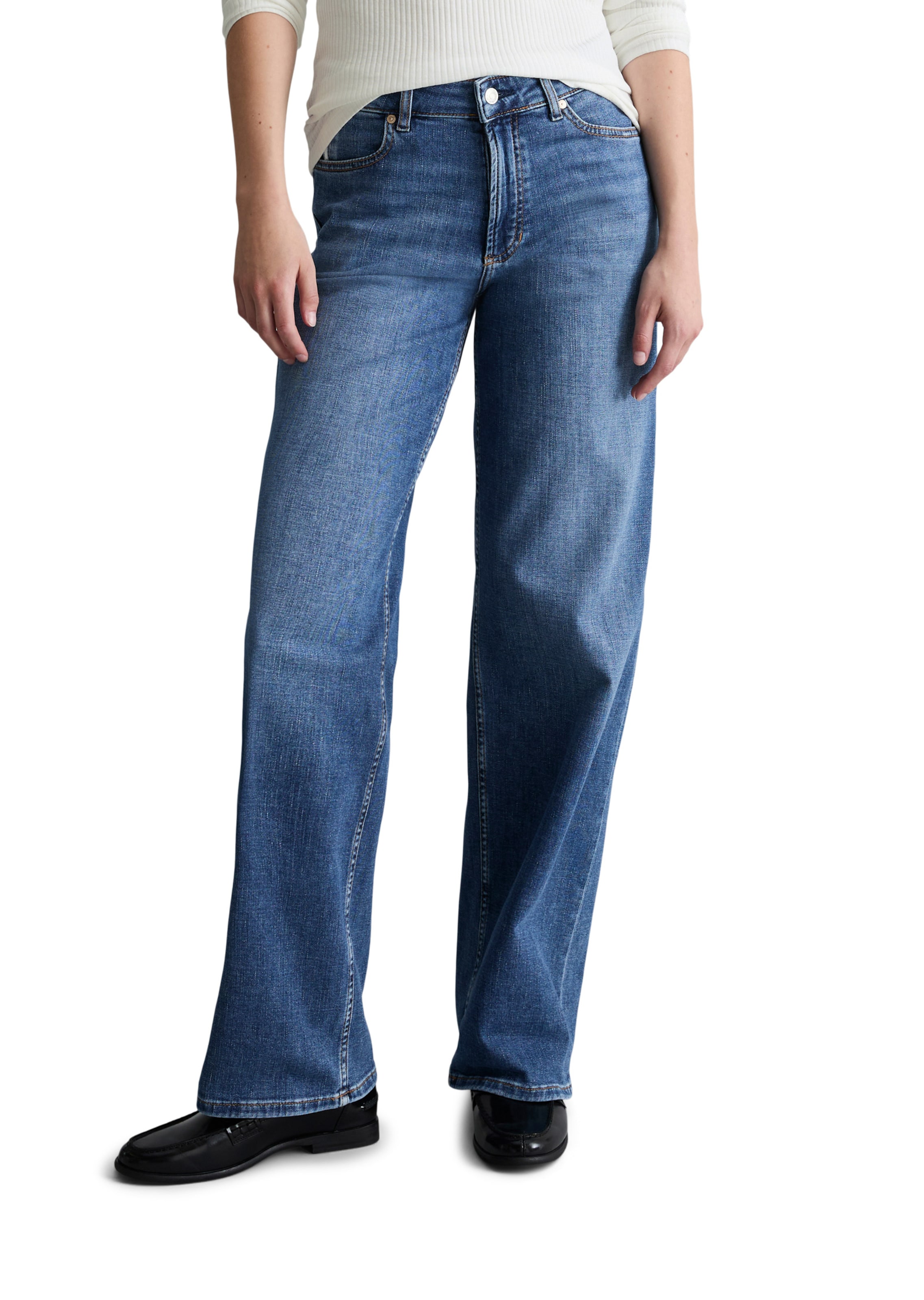 Marc O'Polo DENIM Loosefit Jeans 'Tomke' in Blau: Vorderseite