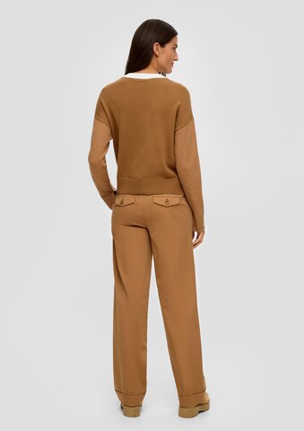 s.Oliver Pullover in Beige