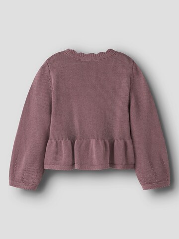 Lil'Atelier Strickjacke in Lila
