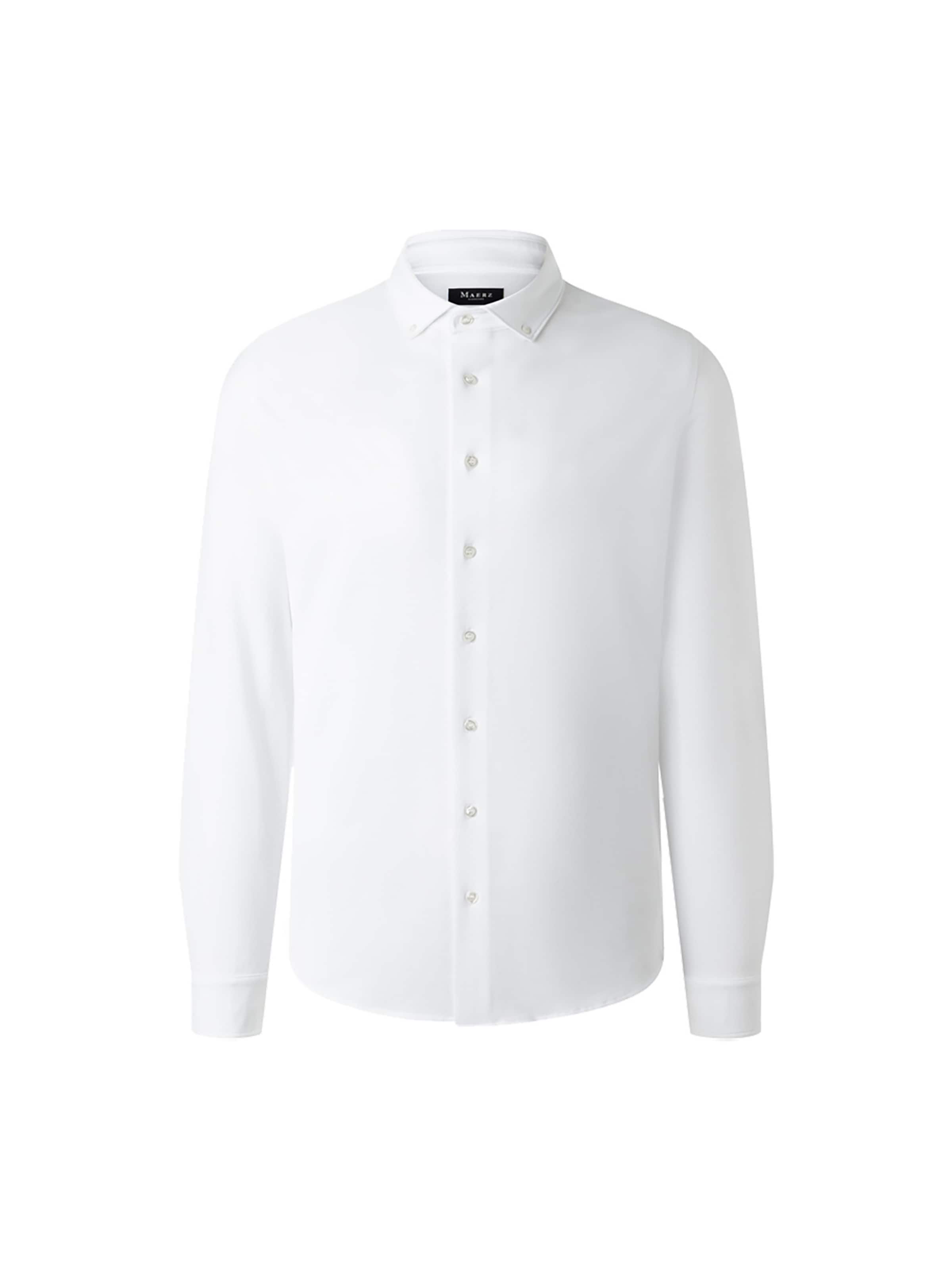 Camicia di MAERZ Muenchen in bianco: frontale