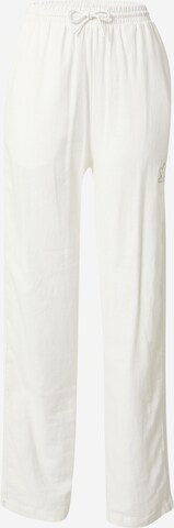 Wide Leg Pantalon 'Linen' ADIDAS ORIGINALS en blanc : devant