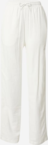 ADIDAS ORIGINALS Панталон 'Linen' в бяло: отпред