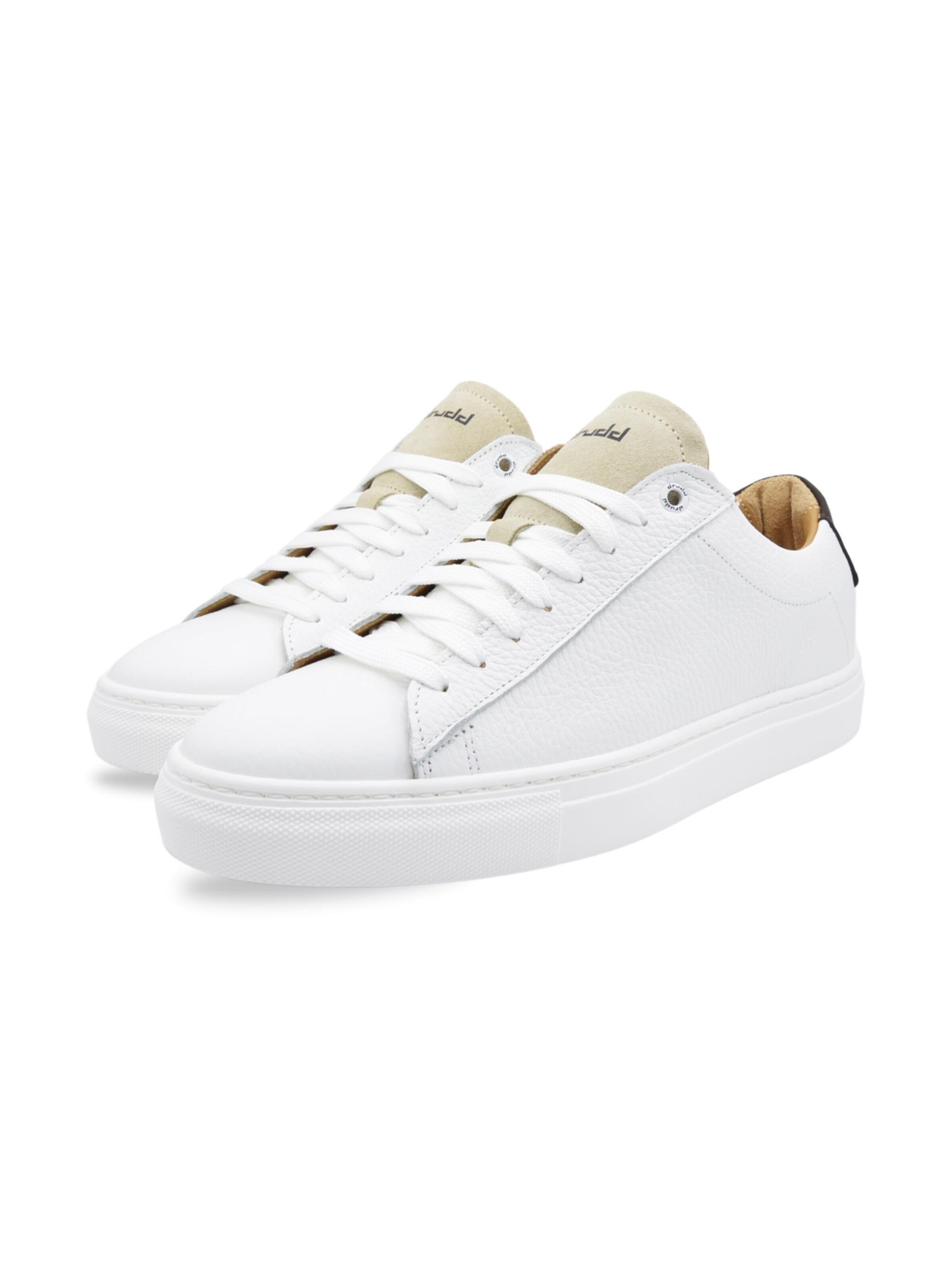 DRUDD Låg sneaker 'Richard' i vit