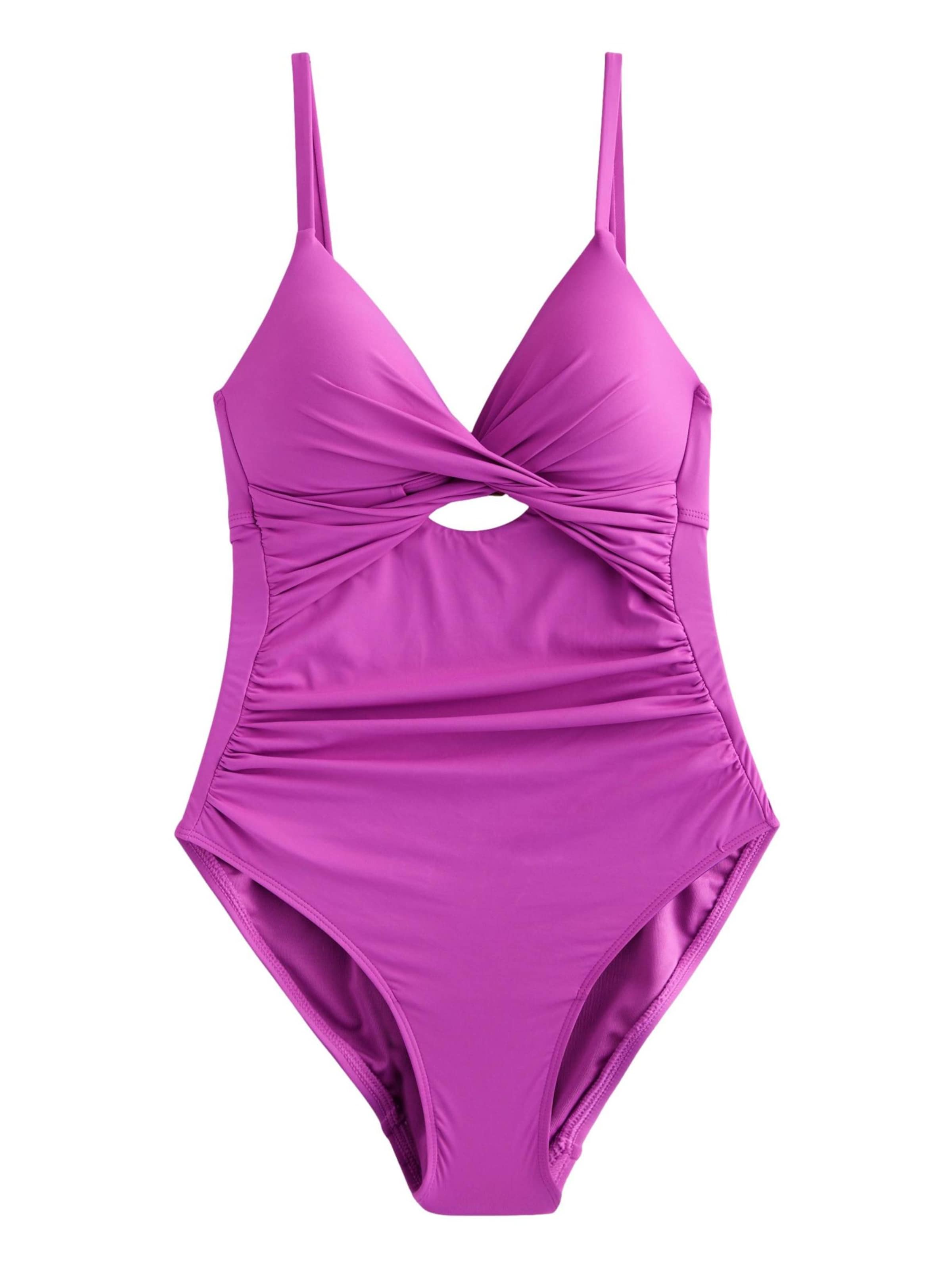 Next Треугольник Купальник в Лиловый: спереди