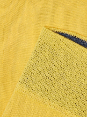 Von Jungfeld Socken 'Signature Innenbund' in Gelb