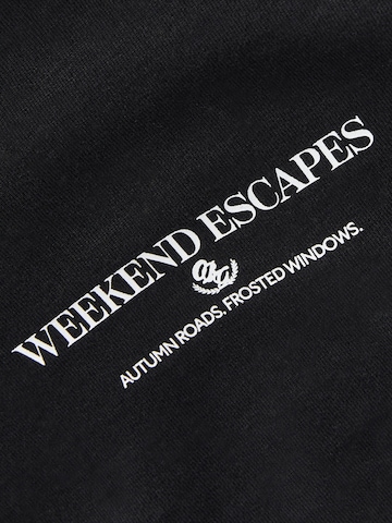 JACK & JONES Póló 'JJJorfrederiksberg' - fekete