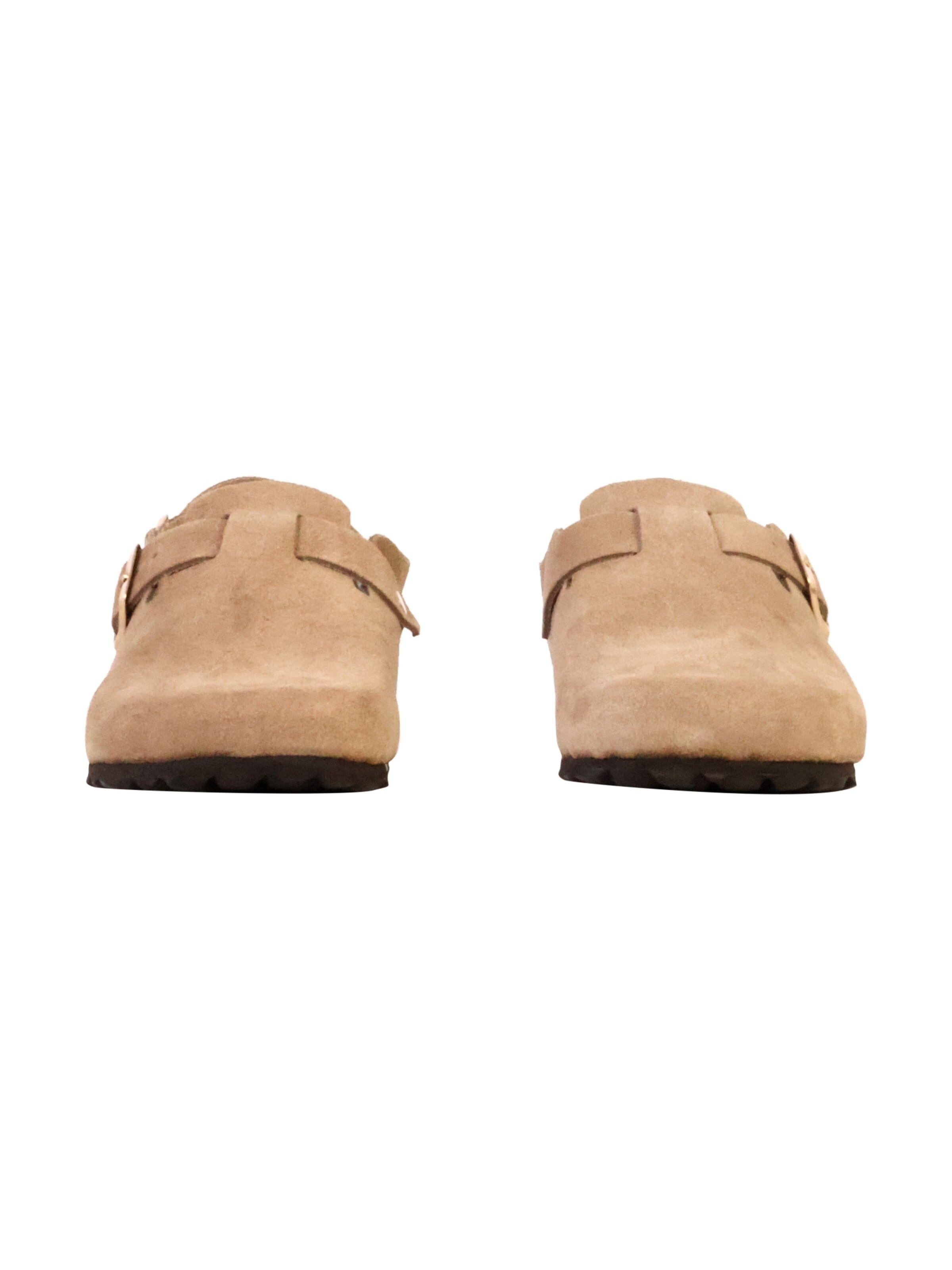 The Divine Factory Pantolette 'Leder-Pantoletten Noga Boreal BS Edge'‌‌‌‌‌‌‌‌ in Grau